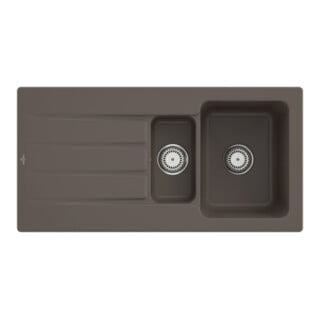 V&B Spüle Architectura 60 XR m Abl.garn, rd m Hand., timber C-plus