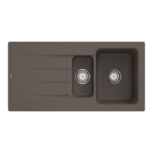 V&B Spüle Architectura 60 XR m Abl.garn, rd m Hand., timber C-plus