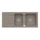 V&B Spüle Architectura 80 m Abl.garn, Exzenter, timber CeramicPlus-1