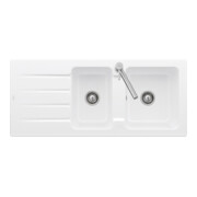 V&B Spüle Architectura 80 Spülbecken, ivory CeramicPlus