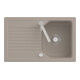 V&B Spüle Linara 45 m Abl.garn, Exzenter, almond CeramicPlus-1
