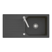 V&B Spüle Linara 60 m Abl.garn, Exzenter, crema CeramicPlus