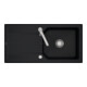 V&B Spüle Linara 60 m Abl.garn, Exzenter, pure black-1