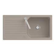 V&B Spüle Linara 60 m Abl.garn, Hand., almond CeramicPlus