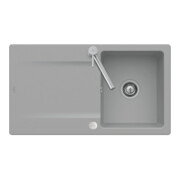 V&B Spüle Siluet 50 m Abl.garn, Exzenter, fossil CeramicPlus