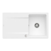 V&B Spüle Siluet 50 m Abl.garn, Exzenter, st. wh. C-plus