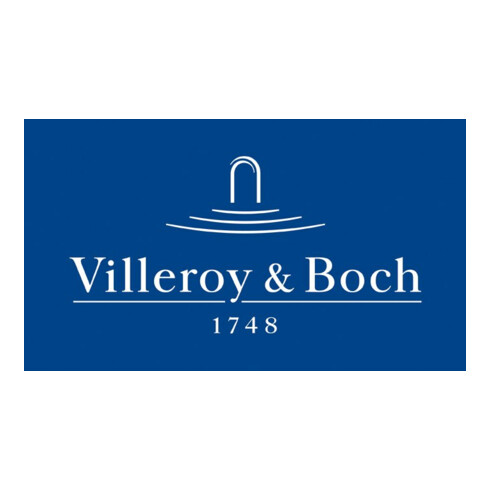 V&B Spüle Siluet 50 m Abl.garn, Exzenter, st. wh. C-plus