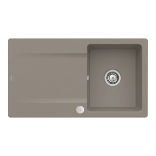 V&B Spüle Siluet 50 m Abl.garn, Exzenter, timber CeramicPlus