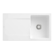 V&B Spüle Siluet 50 m Abl.garn, Hand., sn white CeramicPlus
