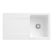 V&B Spüle Siluet 50 m Abl.garn, Hand., st. white CeramicPlus