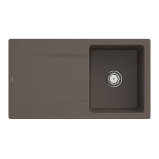 V&B Spüle Siluet 50 m Abl.garn, Hand., timber CeramicPlus