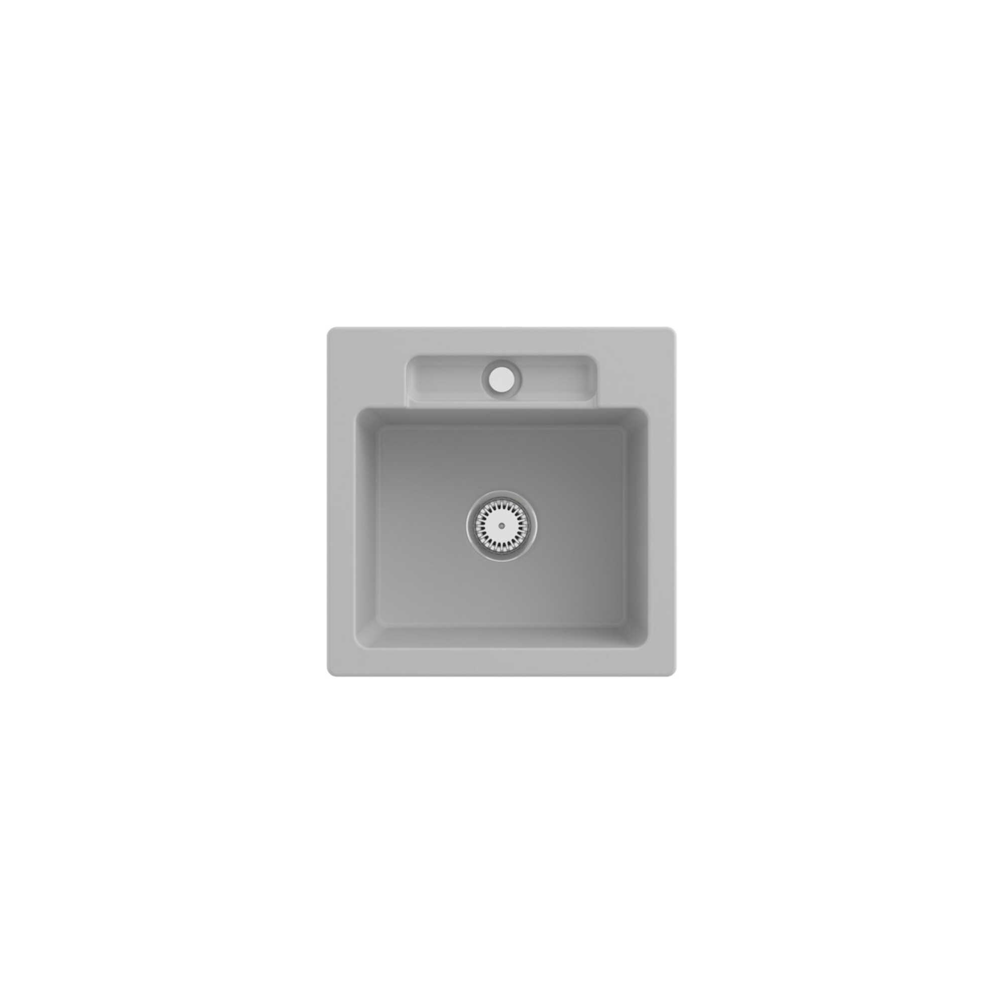 V&B Spüle Siluet 50 S m Abl.garn, Hand., steam CeramicPlus ; Villeroy & Boch