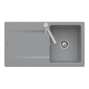 V&B Spüle Siluet 50 Spülbecken, stone white CeramicPlus
