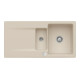 V&B Spüle Siluet 60 R m Abl.garn, rd m Exzenter, almond C-plus-1
