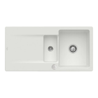 V&B Spüle Siluet 60 R m Abl.garn, rd m Exzenter, steam C-plus