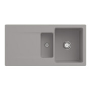 V&B Spüle Siluet 60 R m Abl.garn, rd m Hand., fossil C-plus