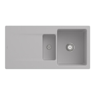 V&B Spüle Siluet 60 R m Abl.garn, rd m Hand., steam C-plus