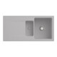 V&B Spüle Siluet 60 R m Abl.garn, rd m Hand., steam C-plus-1