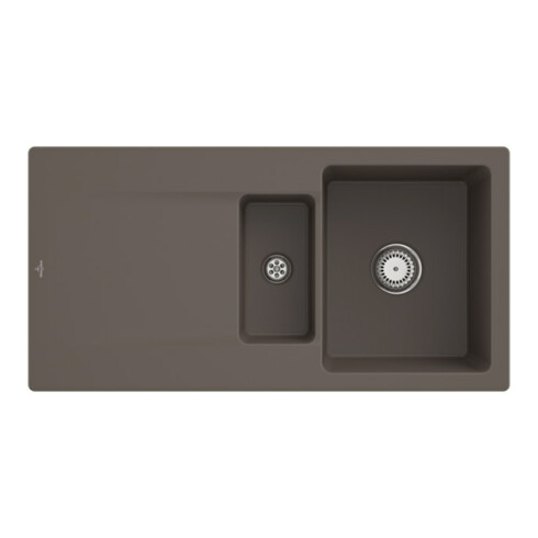 V&B Spüle Siluet 60 R m Abl.garn, rd m Hand., timber C-plus