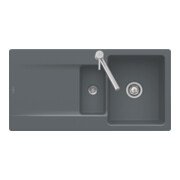 V&B Spüle Siluet 60 R Spülbecken, pure black