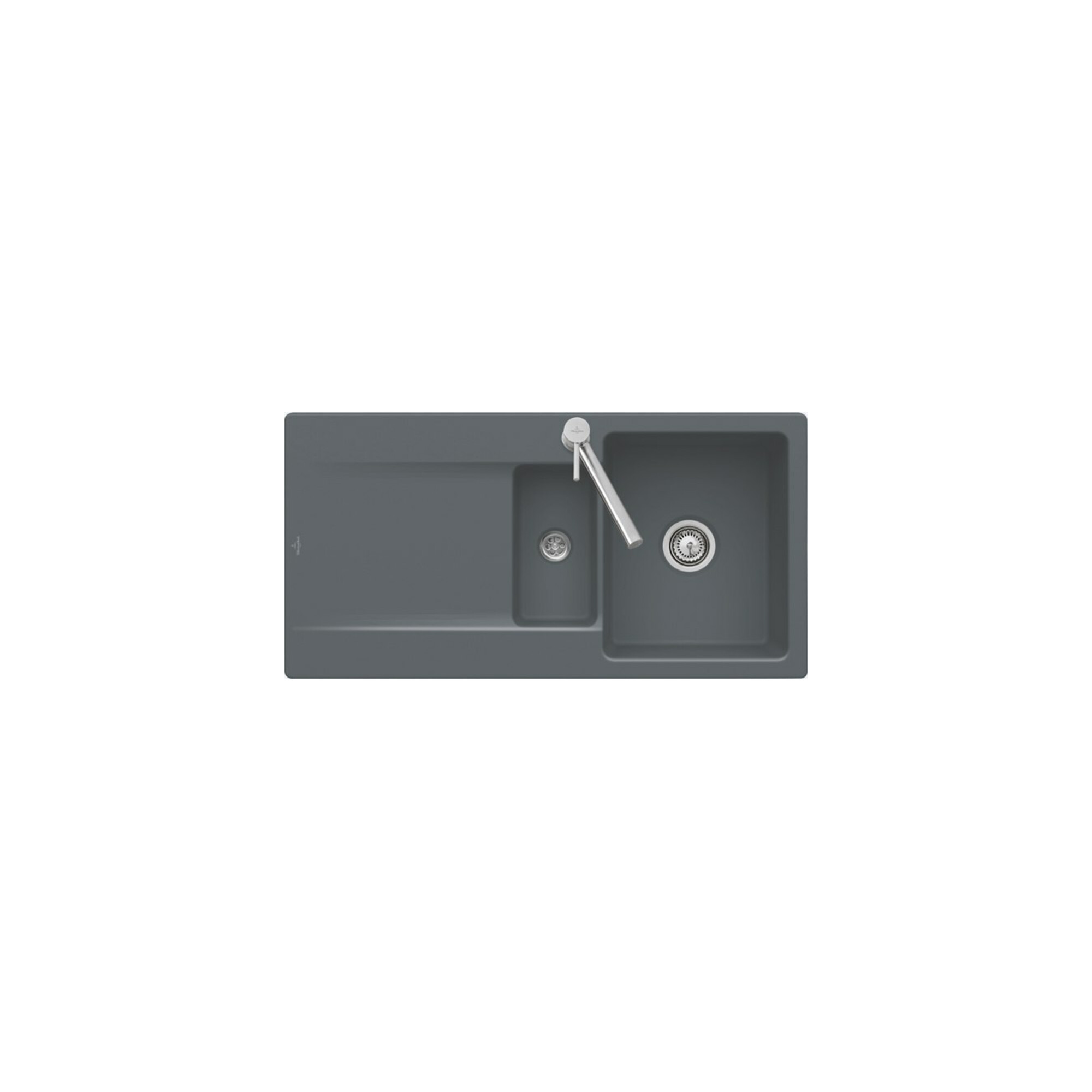 V&B Spüle Siluet 60 R Spülbecken, timber CeramicPlus ; Villeroy & Boch