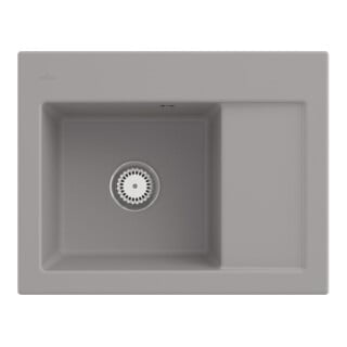 V&B Spüle Subway 45 Compact li, m Abl.garn, Hand., fossil C-plus