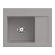V&B Spüle Subway 45 Compact li, m Abl.garn, Hand., fossil C-plus