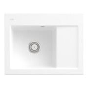 V&B Spüle Subway 45 Compact li, m Abl.garn, Hand., st. wh. C-plus