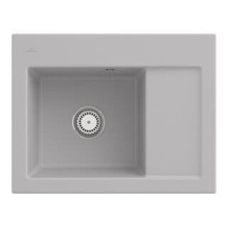 V&B Spüle Subway 45 Compact li, m Abl.garn, Hand., steam CeramicPlus