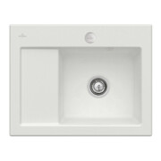 V&B Spüle Subway 45 Compact re, m Abl.garn, Exzenter, steam C-plus