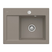 V&B Spüle Subway 45 Compact re, m Abl.garn, Exzenter, timber C-plus