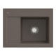 V&B Spüle Subway 45 Compact re, m Abl.garn, Hand., timber C-plus-1