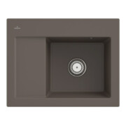 V&B Spüle Subway 45 Compact re, m Abl.garn, Hand., timber C-plus