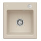 V&B Spüle Subway 45 XS m Abl.garn, Exzenter, almond CeramicPlus-1