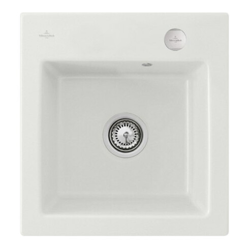 V&B Spüle Subway 45 XS m Abl.garn, Exzenter, steam CeramicPlus