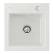 V&B Spüle Subway 45 XS m Abl.garn, Exzenter, steam CeramicPlus