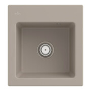 V&B Spüle Subway 45 XS m Abl.garn, Hand., almond CeramicPlus