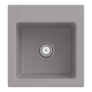V&B Spüle Subway 45 XS m Abl.garn, Hand., fossil CeramicPlus