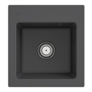 V&B Spüle Subway 45 XS m Abl.garn, Hand., graphit CeramicPlus