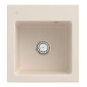 V&B Spüle Subway 45 XS m Abl.garn, Hand., ivory CeramicPlus