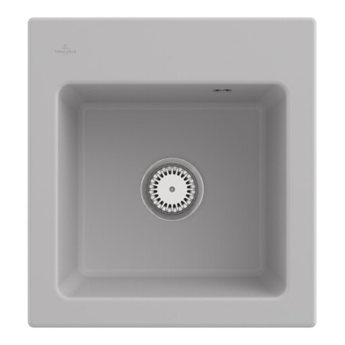 V&B Spüle Subway 45 XS m Abl.garn, Hand., steam CeramicPlus