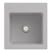V&B Spüle Subway 45 XS m Abl.garn, Hand., steam CeramicPlus
