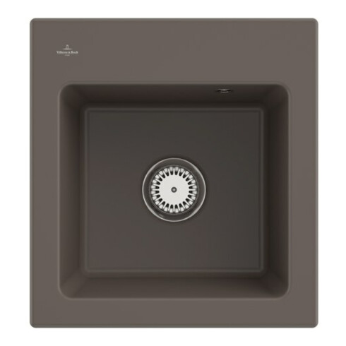 V&B Spüle Subway 45 XS m Abl.garn, Hand., timber CeramicPlus