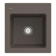V&B Spüle Subway 45 XS m Abl.garn, Hand., timber CeramicPlus