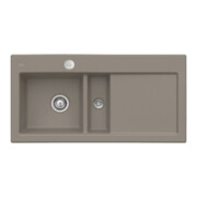 V&B Spüle Subway 60 li, m Abl.garn, Exzenter, timber C-plus