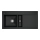 V&B Spüle Subway 60 li, m Abl.garn, Hand., pure black-1
