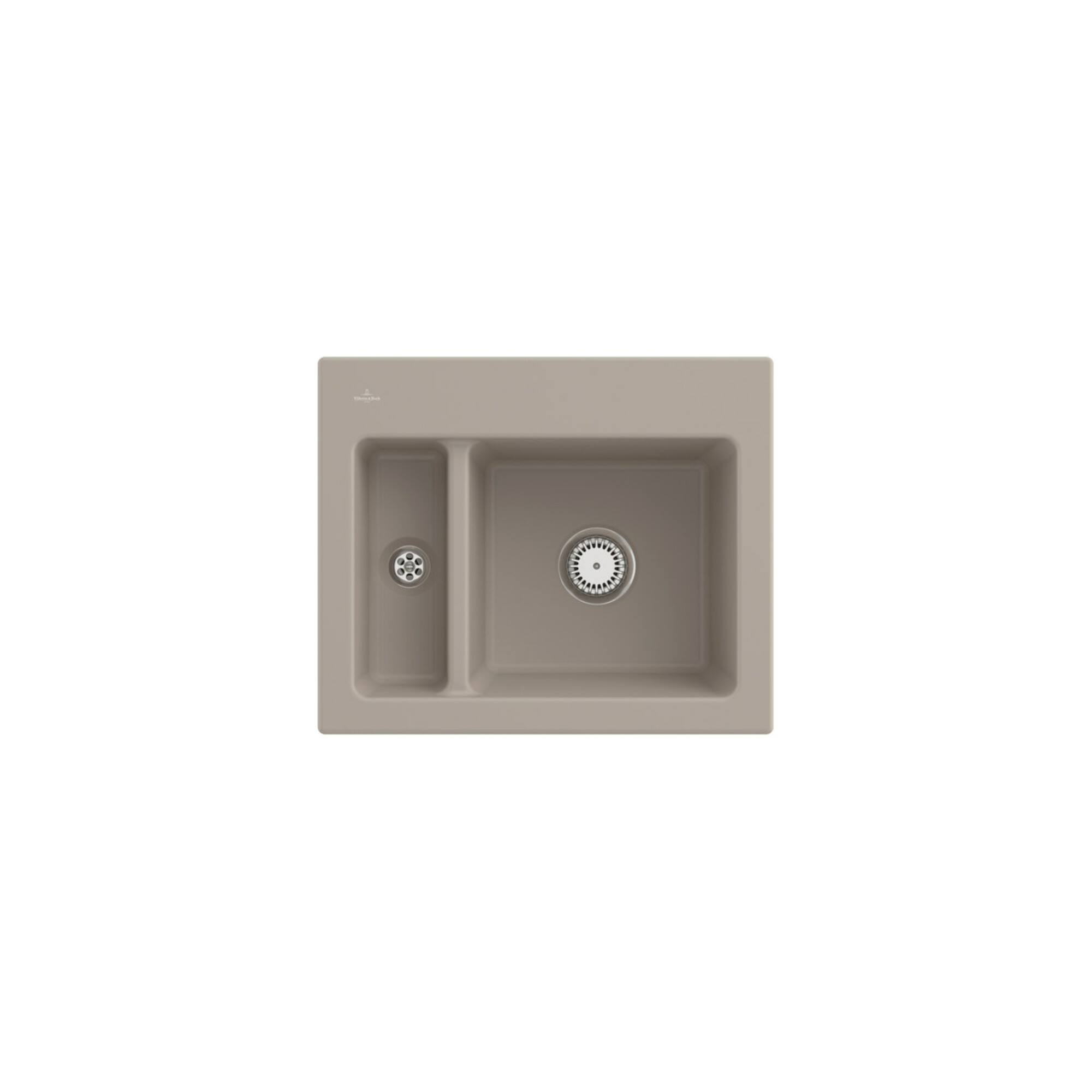 V&B Spüle Subway 60 XM m Abl.garn, Hand., almond CeramicPlus ; Villeroy & Boch