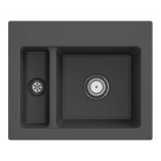 V&B Spüle Subway 60 XM m Abl.garn, Hand., graphit CeramicPlus