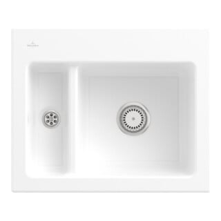 V&B Spüle Subway 60 XM m Abl.garn, Hand., sn white CeramicPlus