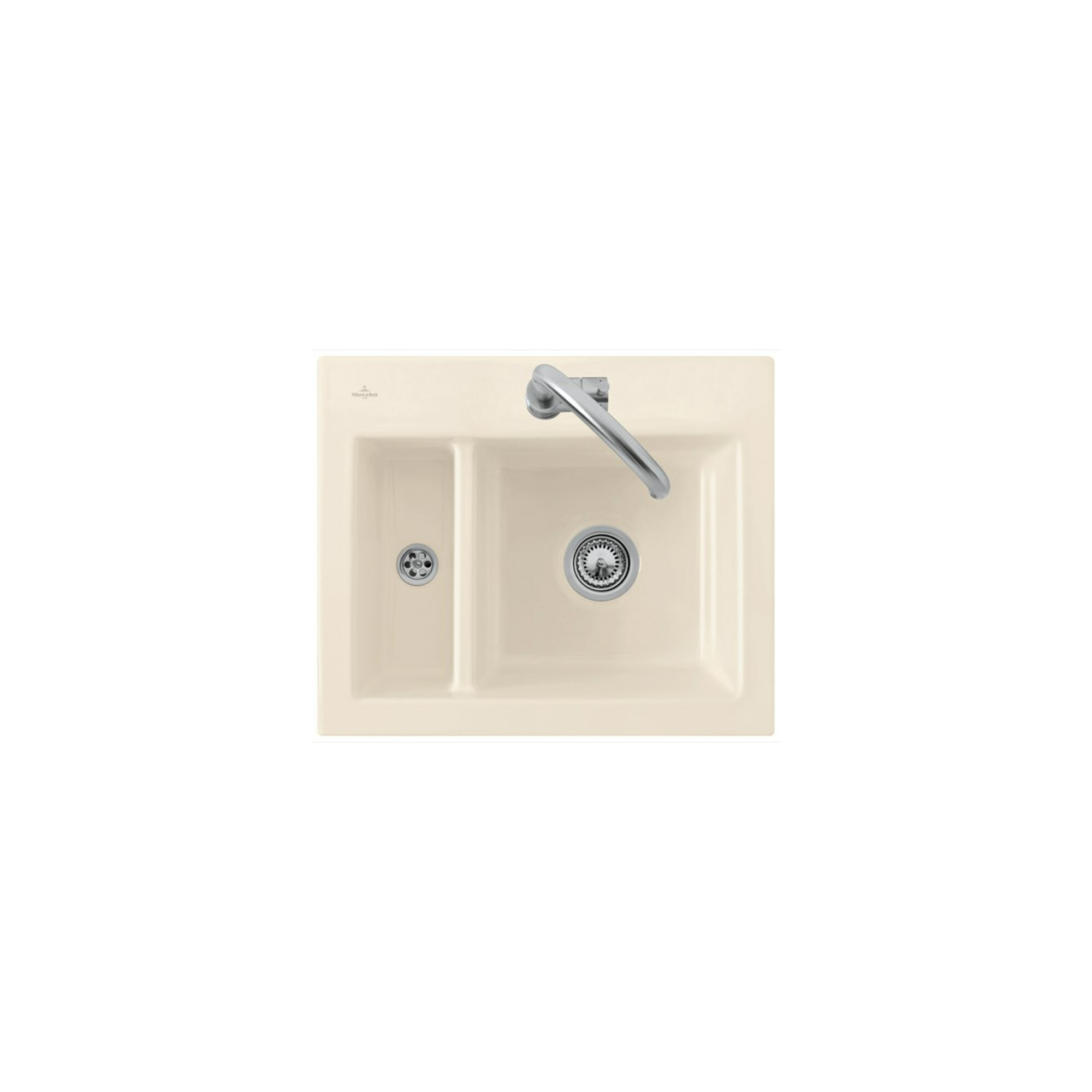 V&B Spüle Subway 60 XM Spülbecken, crema CeramicPlus ; Villeroy & Boch